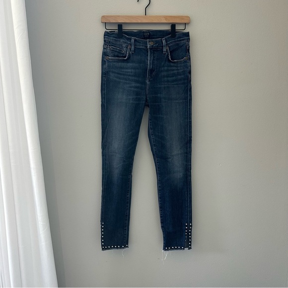 Citizens of Humanity (26) Rocket Sky High Skinny Ankle Split Hem - Picture 12 of 13